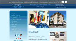 Desktop Screenshot of hotelfornaro.it